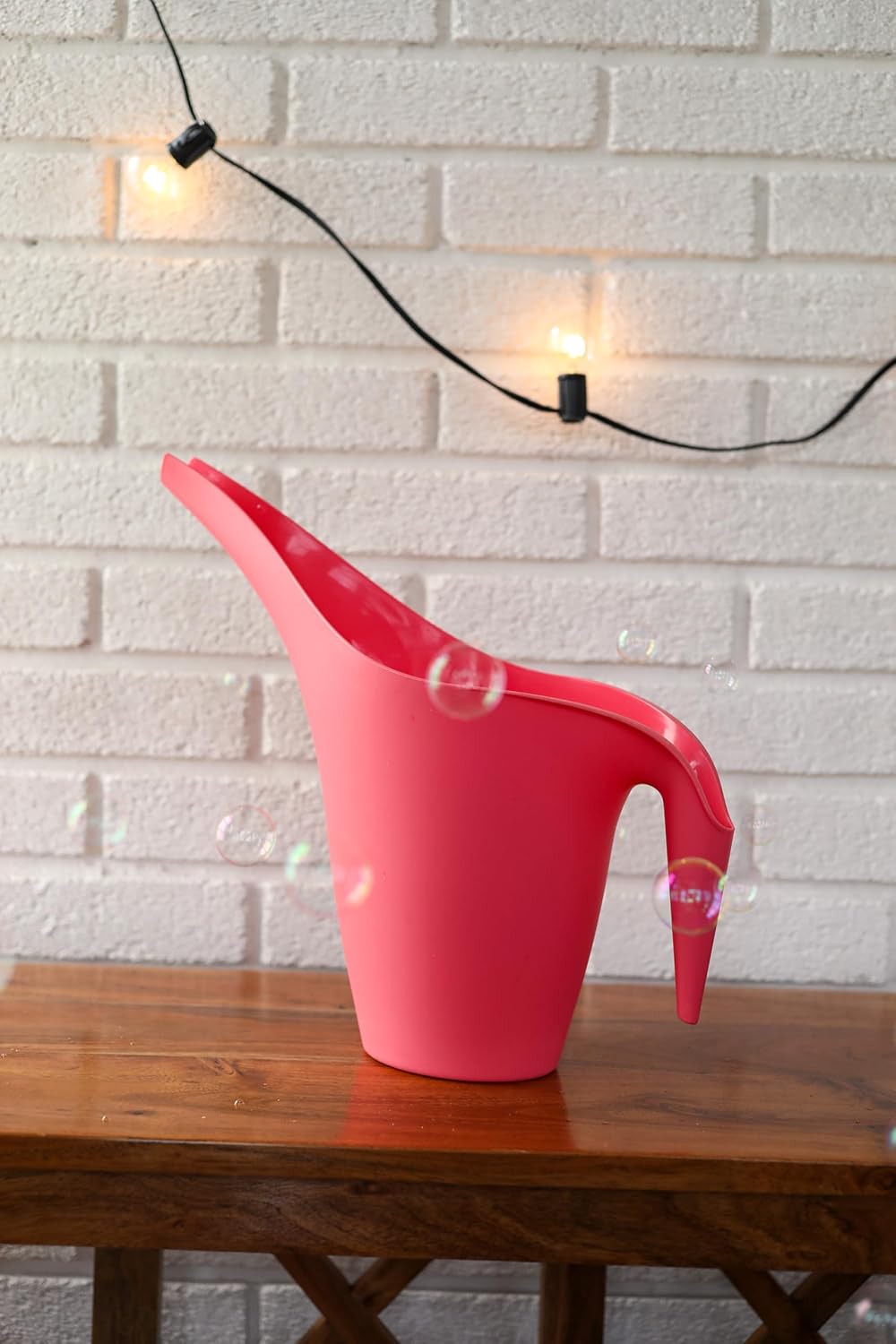 1/2 Gallon Essential Watering Can for Indoor Outdoor Plants, Watermelon (Pack of 2)