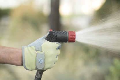 58993 7-Pattern Watering Nozzle with Thumb Control, Black