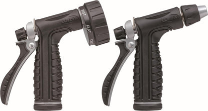 58993 7-Pattern Watering Nozzle with Thumb Control, Black
