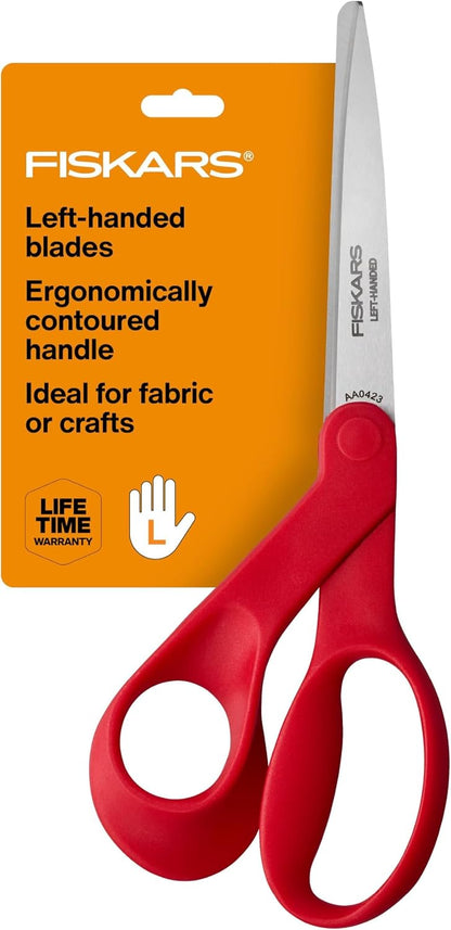 8" Original Orange-Handled Craft & Fabric Scissors, All Purpose