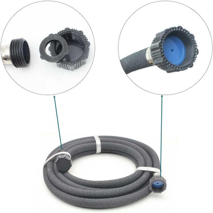Garden Soaker Hose 10ft*2 1/2" Short Rubber Drip Hoses Soaking