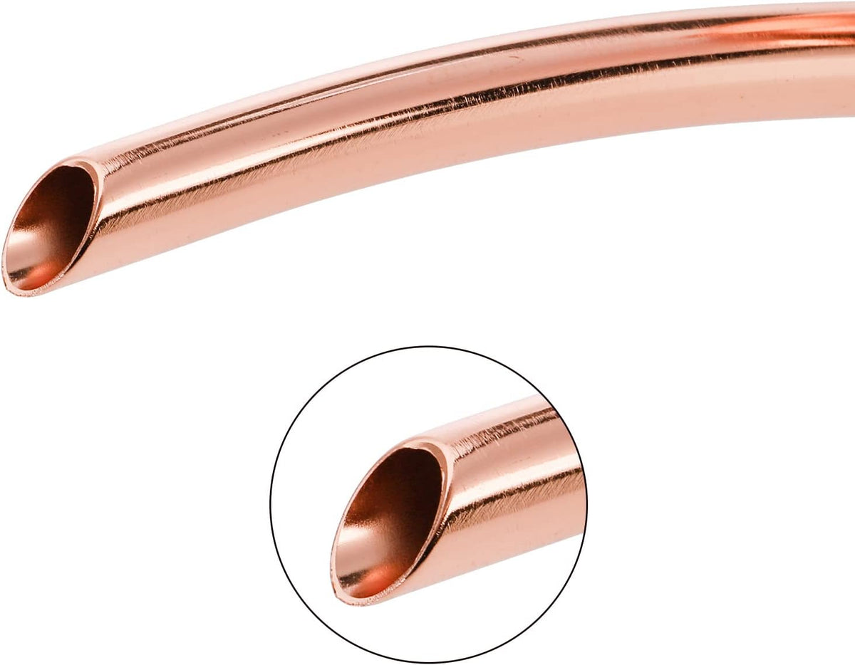 Stainless Steel Watering Can, Small Modern Style Watering Pot, 15oz/450ml Plant Watering Can with Long Spout to Prevent Spillage, Perfect for Outdoor and Indoor Plants (Copper)