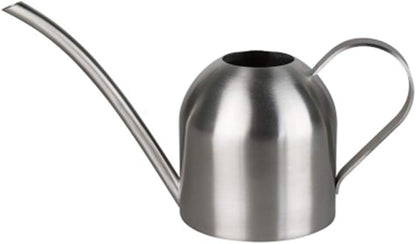 Stainless Steel Watering Can, Small Modern Style Watering Pot, 15oz/450ml Plant Watering Can with Long Spout to Prevent Spillage, Perfect for Outdoor and Indoor Plants (Copper)