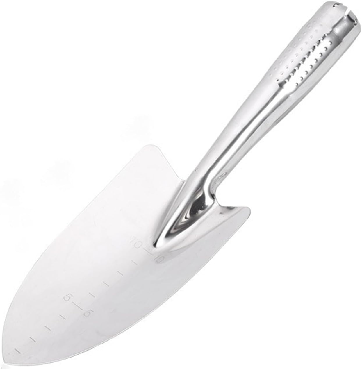 Stainless Steel Hand Trowel, Rustproof Heavy Duty Measuring Garden Shovel