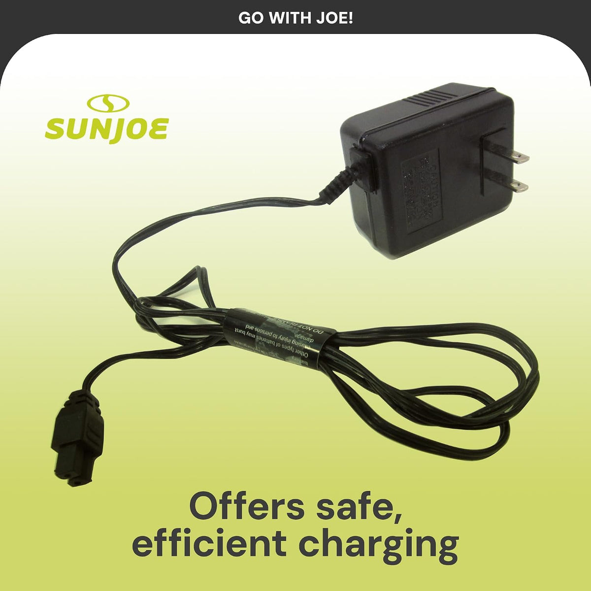 HJ604C-CHRG Charger for HJ604C & HJ605CC Cordless Hedge Trimmer and Grass Shear, Manufacturer Original Replacement Charging Cord, 9 V