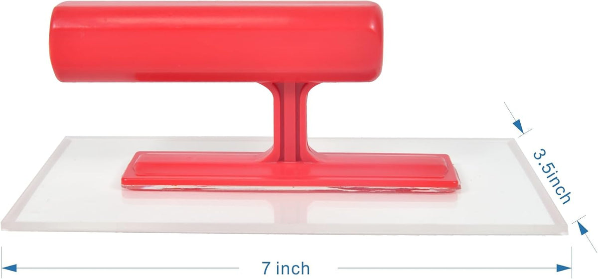 Plastic Finishing Trowel with Comfortable Grip Handle