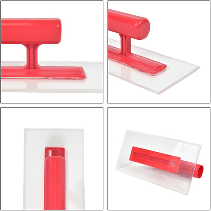 Plastic Finishing Trowel with Comfortable Grip Handle