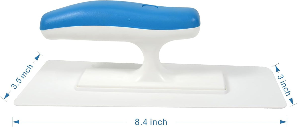 Plastic Finishing Trowel with Comfortable Grip Handle