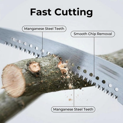 Pole Saws for Tree Trimming 11.8 FT, Manual Pruning Saw