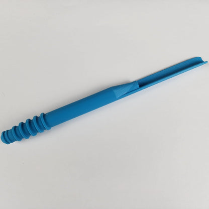 Imperfect DIBBY XL Garden Tool - Dibber, Dibbler, Seed Sowing Tool, Transplant Seedlings, Graduated Depth Markings (Patent Pending) Orange