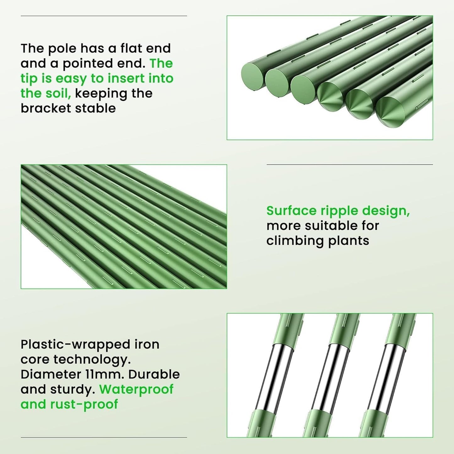 A-Frame Metal Garden Trellis Set for Raised Bed for Climbing Plants Outdoor-Detachable Cucumber Climbing Trellis with Net Clips-Garden for Cucumber Flowers Vegetables