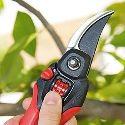Corona Clipper BP 4214D Flex Dial Bypass Pruner With Comfort Gel Grips, 3/4 Inch, Red/Black