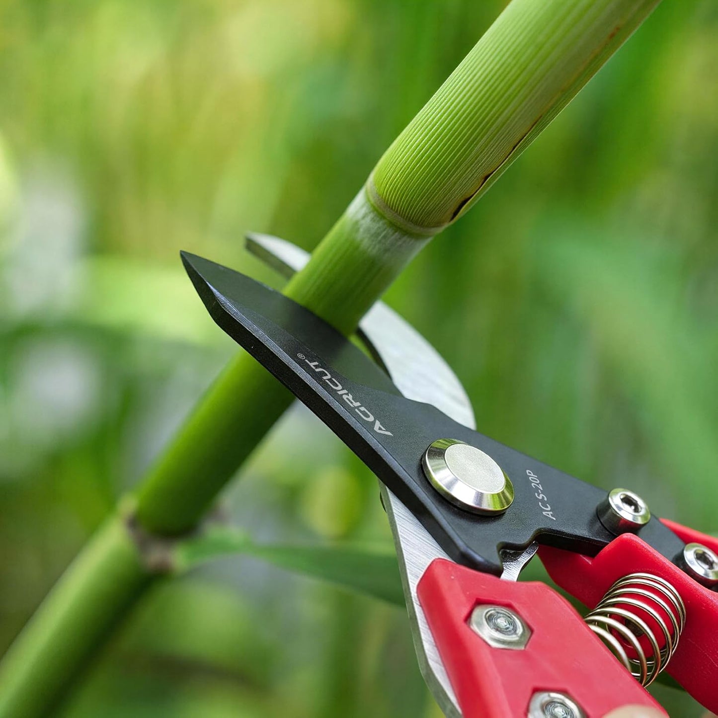 7" Pruning Shears Heavy Duty Professional, Made of Japanese SK5 Steel Blades, 4/5 Cut Capacity, Bypass Hand Pruners Garden Clippers for Tree Flower Branch Trimming, S20E