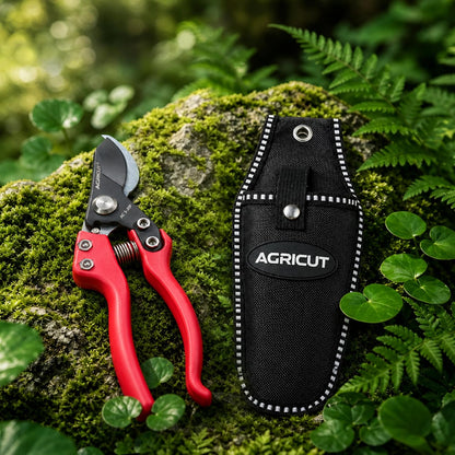 7" Pruning Shears Heavy Duty Professional, Made of Japanese SK5 Steel Blades, 4/5 Cut Capacity, Bypass Hand Pruners Garden Clippers for Tree Flower Branch Trimming, S20E