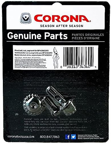 Forged Aluminum Pruner Pivot Bolt Kit 6310-3C