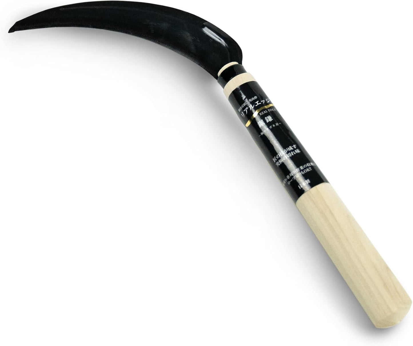 HOUNEN Japanese Weeding Sickle, 4.7-Inch Thick Composite Steel Blade
