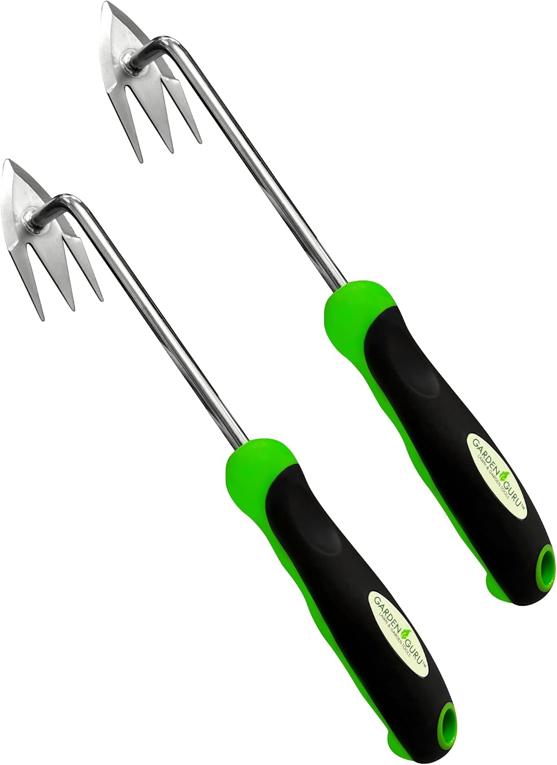 Root Weeder Tool with Ergonomic Handle - Stainless Steel Weed Puller for Planting, Weeding, Flower and Vegetable Care in Lawn Garden Yard | Rust Resistant
