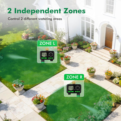 Sprinkler Timer for Outdoor Hose Faucet, Programmable Water Timer