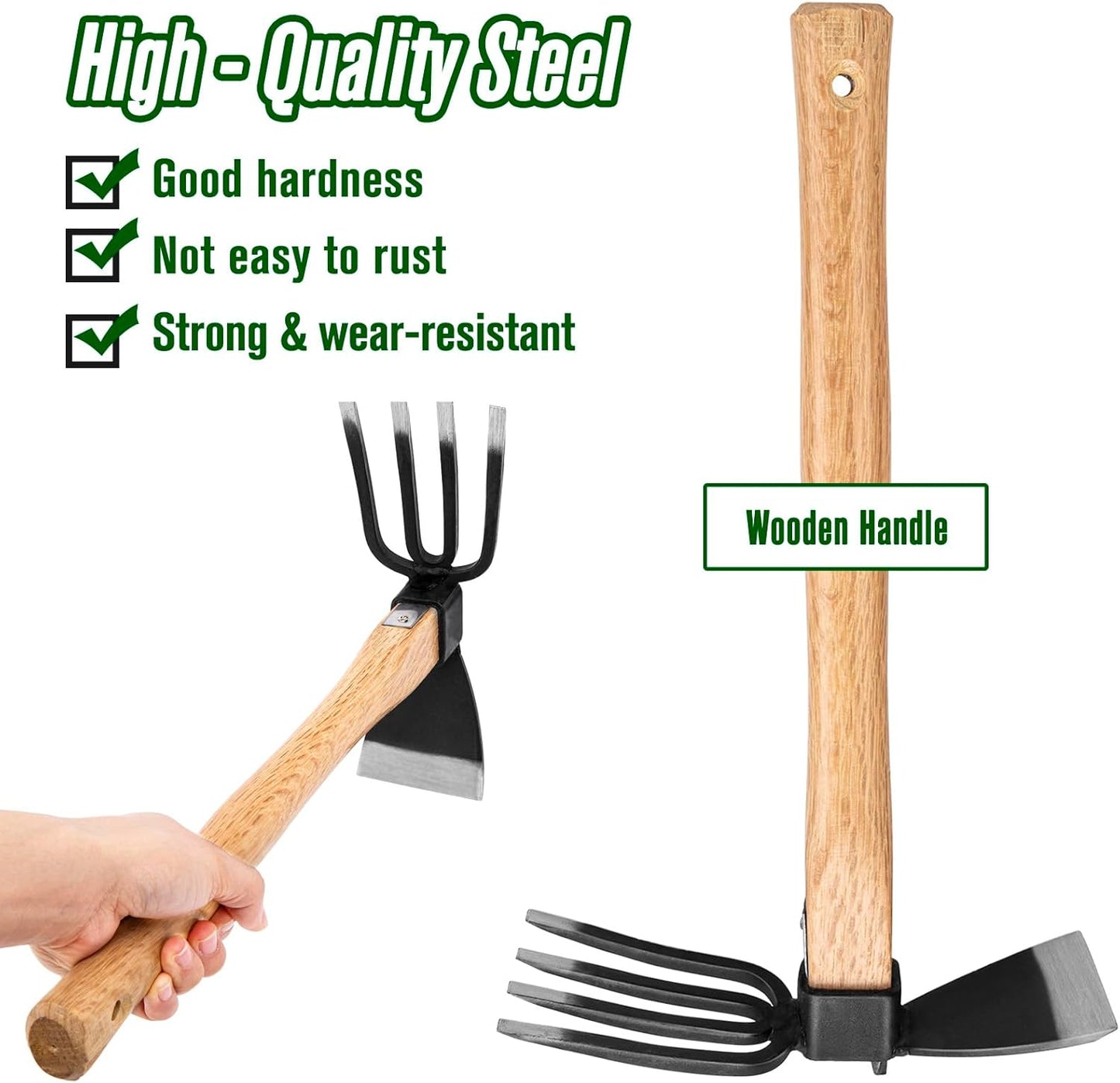 Hoe Garden Tool, Japanese Weeding Hoe