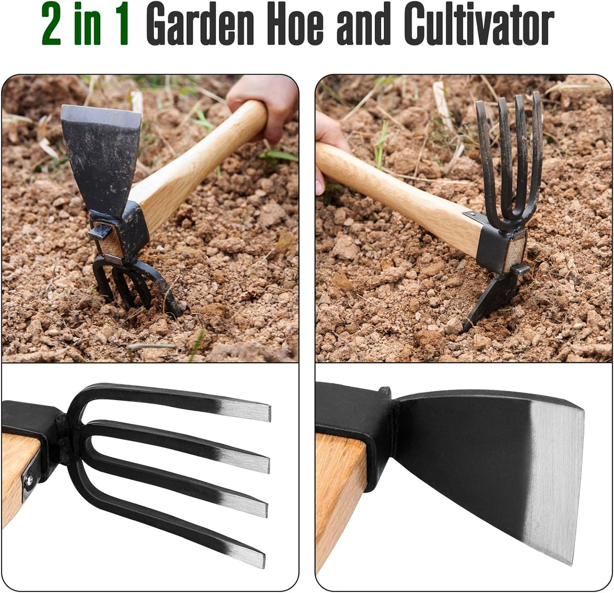 Hoe Garden Tool, Japanese Weeding Hoe