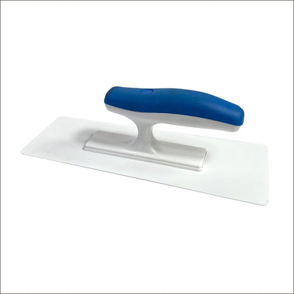 Plastic Trowel with Blue Comfortable Grip Handle, Includes 4" x 9.5'' Finishing Trowels, Lightweight Mounting Suitable for Scrape,Plastering and Paint Walls(D1147F)