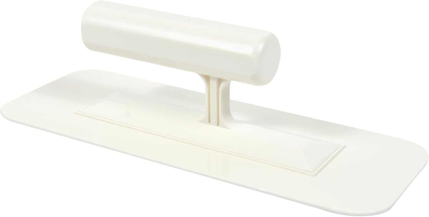 Plastic Trowel with Blue Comfortable Grip Handle, Includes 4" x 9.5'' Finishing Trowels, Lightweight Mounting Suitable for Scrape,Plastering and Paint Walls(D1147F)