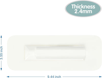 Plastic Trowel with Blue Comfortable Grip Handle, Includes 4" x 9.5'' Finishing Trowels, Lightweight Mounting Suitable for Scrape,Plastering and Paint Walls(D1147F)