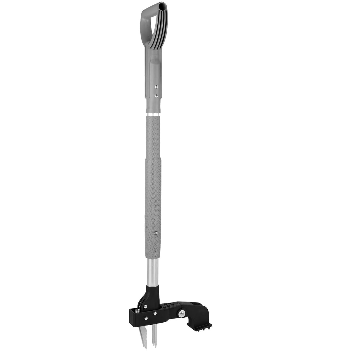 Weed Puller Tool, 4-Claw Stand Up Weed Handle Tool, Heavy Duty Gardening Weed Hand Remover with Adjustable Long Ergonomic Handle Up to 39 inch Without Bending, Pulling, or Kneeling