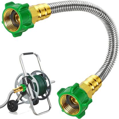 Female to Female Short Garden Hose Adapter 4FT,Hose Reel Connecting Hose
