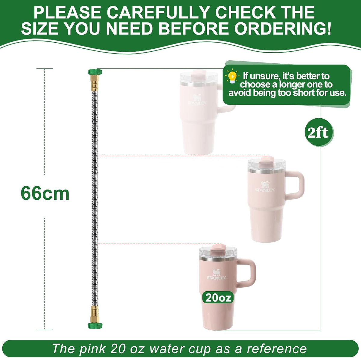Female to Female Short Garden Hose Adapter 4FT,Hose Reel Connecting Hose