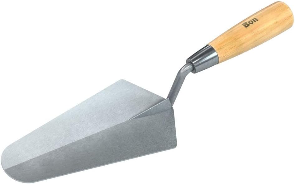 12-202 7-Inch by 3-3/8-Inch Pro Plus Gauging Trowel with Wood Handle