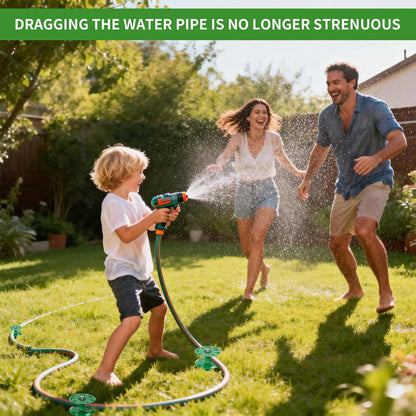 8 Pack 10 Inch Rotatable Garden Hose Guide Stakes for Lawn Flower Bed