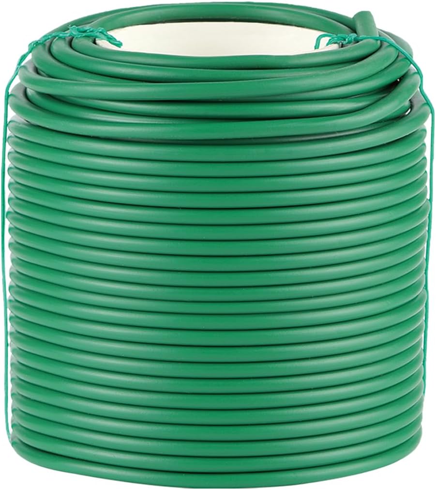Garden Wire, 66FT Soft Plants Ties, 3.5mm Flexible Garden Ties for Climbing Plants, Vines Plant, Tomatoes, Flowers, Roses Plant Support