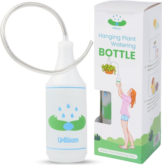 32 Oz Squeeze Bottle for Hanging Plants, Squirt Bottle/Water Container for Outdoor/Indoor Hanging Plant Made in The USA (Great Alternative for Outdoor/Indoor Watering Can)