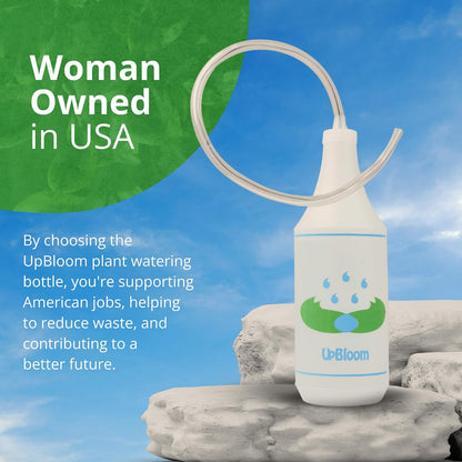 32 Oz Squeeze Bottle for Hanging Plants, Squirt Bottle/Water Container for Outdoor/Indoor Hanging Plant Made in The USA (Great Alternative for Outdoor/Indoor Watering Can)