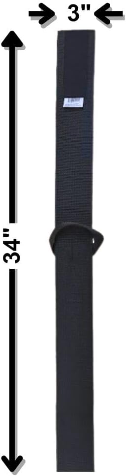 ™ HH200 34-Inch Heavy-Duty Large Hose Organizer Strap, 3" Industrial Polypropylene Webbing, 1,700 lb Tensile Strength, Reusable Hook & Loop Wrap for Pool Vacuum & Garden Hoses