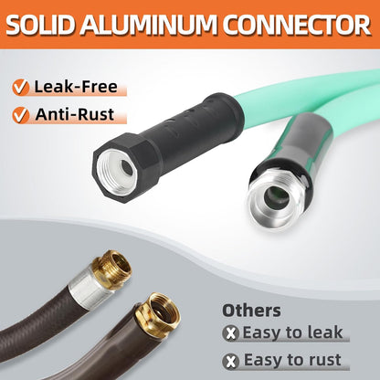 35FT RV Drinking Water Hose, 5/8'' Lead/BPA Free, Anti-Kink Flexible