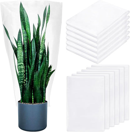 6 Pcs Winter Plant Covers Freeze Protection, 27.6 x 43.3 Inch