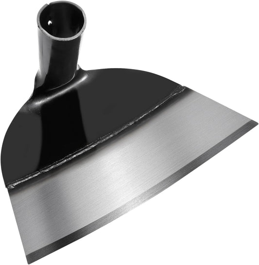 Heavy Duty Manganese Steel Garden Hoe Head Replacement for Weeding Cultivating and Soil Loosening 9.16 X 5.85 X 5.85 Inches Hand Hoe Gardening Tool Without Handle