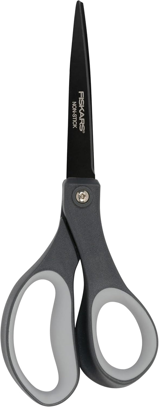8" Non-Stick Titanium SoftGrip All Purpose Scissors for Office