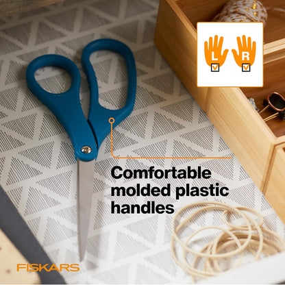 8" Non-Stick Titanium SoftGrip All Purpose Scissors for Office