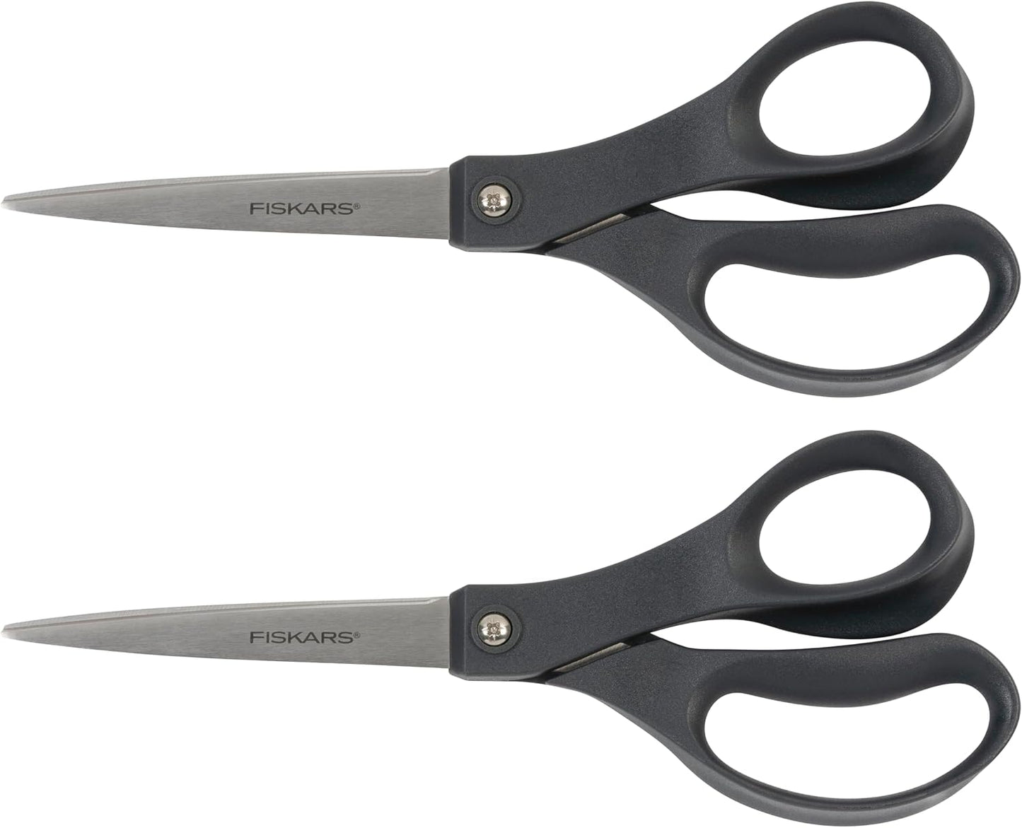 8" Non-Stick Titanium SoftGrip All Purpose Scissors for Office