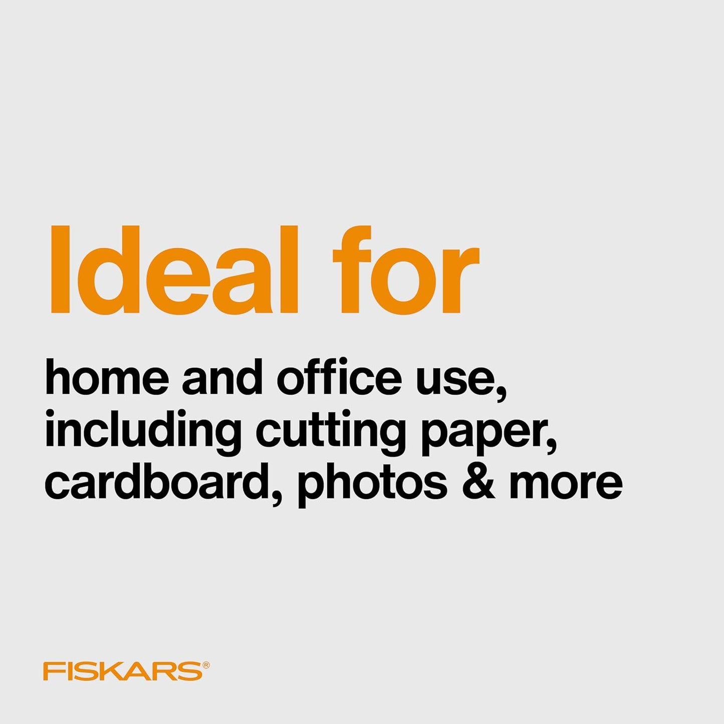 8" Non-Stick Titanium SoftGrip All Purpose Scissors for Office