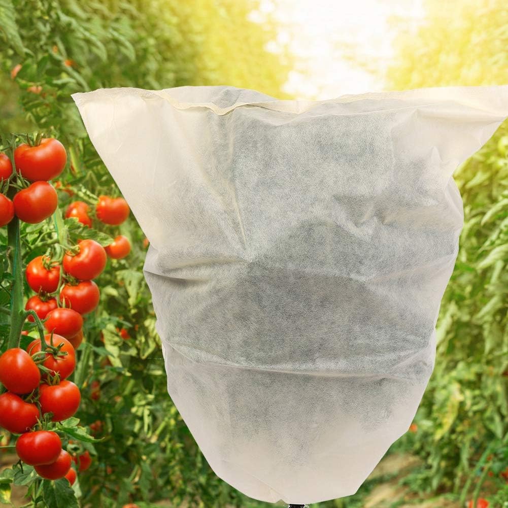 3PCS Plant Cover, Floating Row Cover Garden Fabric Plant Cover for Winter Frost/Sun Protection Garden Tree Flowers Shrub Sunblock Frost Protection