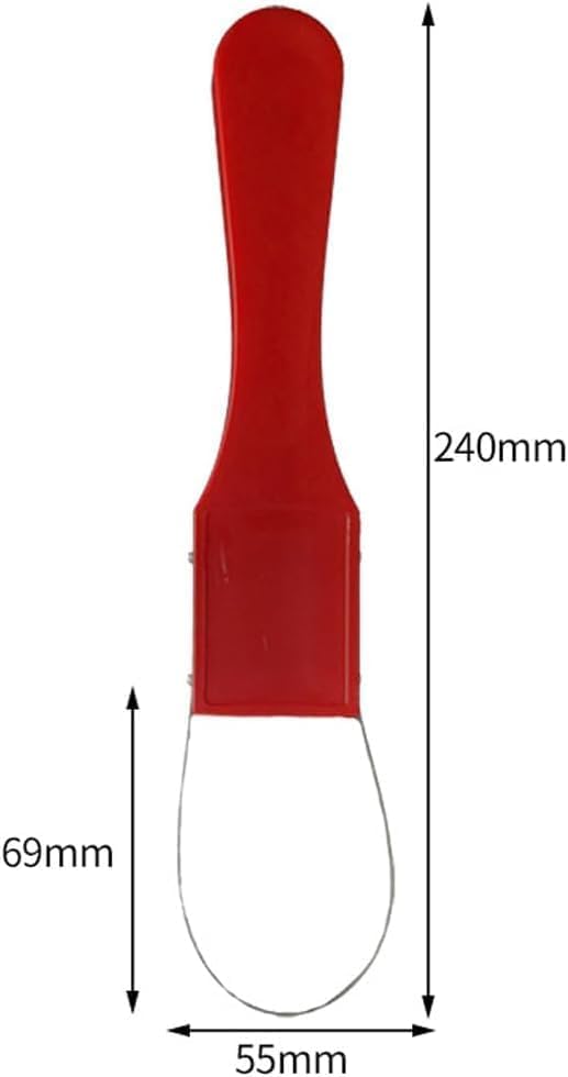 Garden Bandit Hand Loop Weeder Tool - Ergonomic Root Remover with Stainless Steel Loop, Portable Gardening Tool for Weeding & Loosening Soil, Handheld Weeder (24cm)