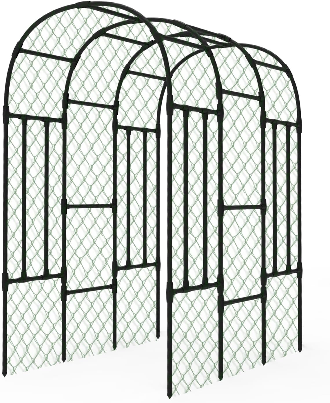 Trellis for Climbing Plants Outdoor - Cucumber Trellis Size:71*47* 79 inch