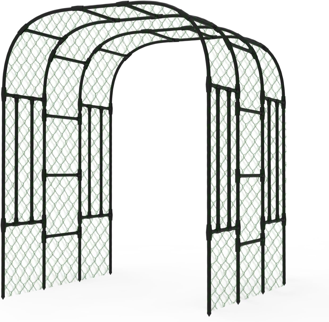 Trellis for Climbing Plants Outdoor - Cucumber Trellis Size:71*47* 79 inch