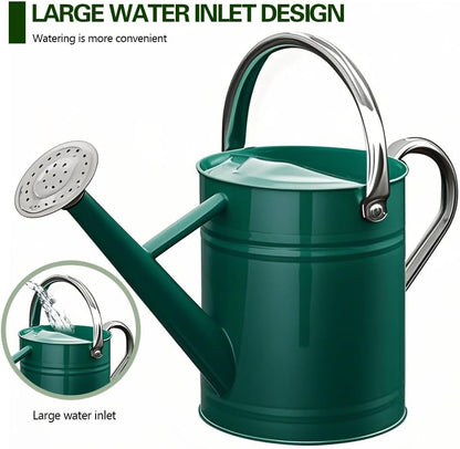 Metal Watering Can for Outdoor Plants, Watering Can Decor 1 Gallon (GB)