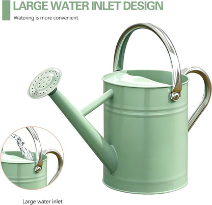 Metal Watering Can for Outdoor Plants, Watering Can Decor 1 Gallon (GB)