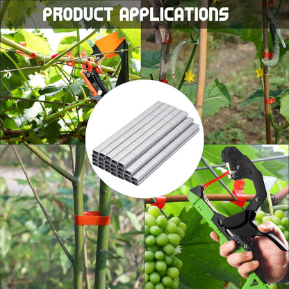 10000 Pcs Plant Tapetool Staples,604C Garden Plant Tying Machine Tape